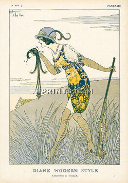 Diane Modern Style, 1912 - Armand Vallée Huntress