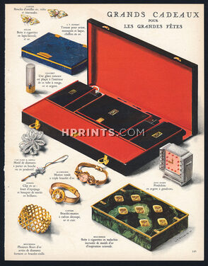 Dupont, Cartier, Chaumet, Boucheron, Hermès, Van Cleef & Arpels, Mauboussin, Marin 1947 Dominique Fircsa