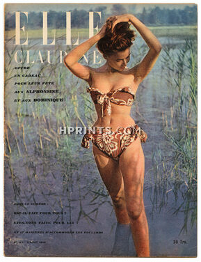 ELLE N°141 du 3 Août 1948 La Princesse Margaret Clark Gable Jacques Fath