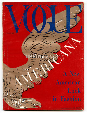 Vogue US 1958 February 1, Americana Issue, Priscilla Peck, Herbert Matter, Henry Clarke, René Bouché, Dagmar, Rawlings