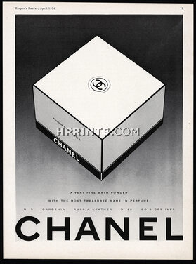 Chanel (Cosmetics) 1954 "Poudre de Toilette" Bath Powder