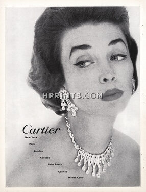 Cartier 1954 Necklace, Earrings