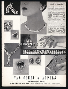 Van Cleef & Arpels 1954 Earclips, Love Birds, Necklace, Gold Ring, Earrings, Minaudière...
