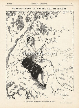 Gerbault 1913 Conseils pour la Chasse, Le Journal Amusant