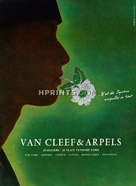 Van Cleef & Arpels 1964 Clip Fleur