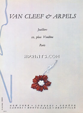 Van Cleef & Arpels 1963 Brooch, Ruby