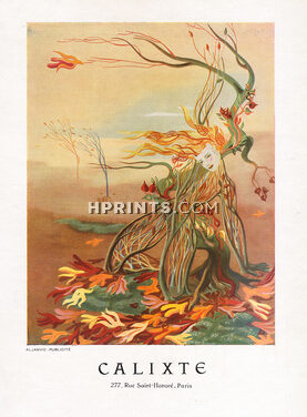 Calixte (Perfumes) 1945 Surrealism