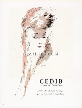 Cedib (Cosmetics) 1945 Pierre Simon