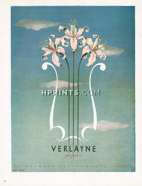 Verlayne (Perfumes) 1945 Jean Jacquelin