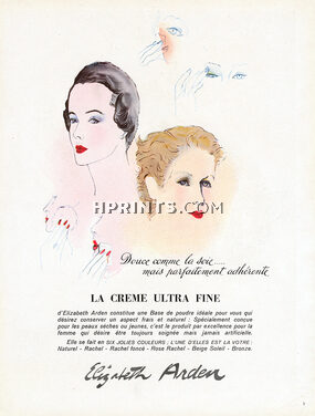 Elizabeth Arden (Cosmetics) 1948 Crème Ultra fine