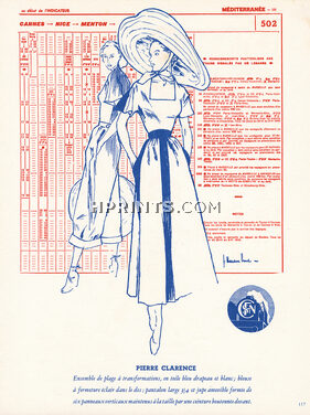 Pierre Clarence (Couture) 1948 Jc. Haramboure, Sncf