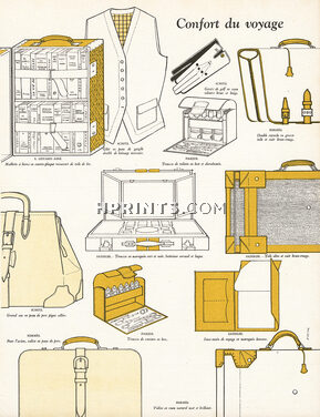 Confort du voyage 1948 Hermès, Goyard, Saddler, Pasque, Schitz, Dominique Fircsa