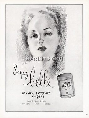Harriet Hubbard Ayer 1947 Luxuria, Paulin