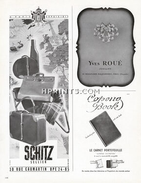 Schitz (Luggage, Handbags) 1948 Yves Roué Joaillier