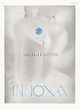Innoxa (Cosmetics) 1929 Charles Loupot, Art Deco Style