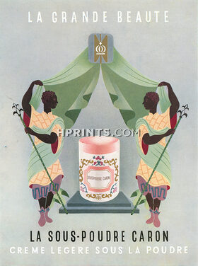 Caron (Cosmetics) 1952 La Sous-Poudre Caron
