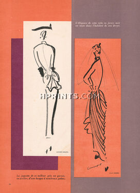 Lucien Lelong, Jean Dessès 1948 Jean-Baptiste Caumont