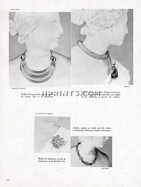 Le Style Oriental des Bijoux Nouveaux (p.4), 1948 - Herz-Belperron, Boivin, Van Cleef & Arpels, Chaumet, Photos Crespi