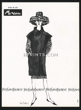 Yves Saint Laurent 1963 Hervé Dubly
