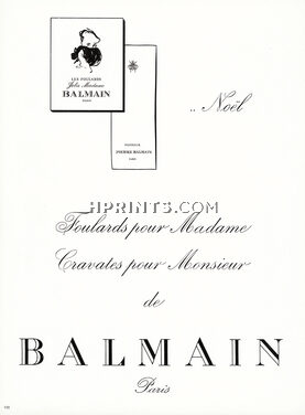 Balmain (Fashion Goods) 1959 Scarf