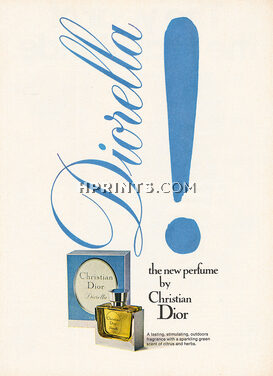 Christian Dior (Perfumes) 1973 Diorella