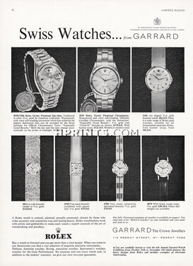 Rolex 1965 Swiss Watches, Oyster, Garrard