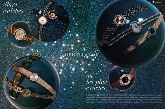 Stars Watches, 1977 - Patek Philippe, Chopard, Hermès, Piaget, Baume & Mercier, Photo Patrick Bertrand
