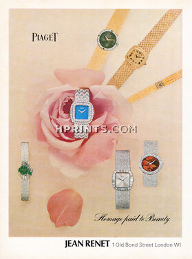 Piaget (Watches) 1969 Jean Renet