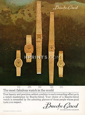 Bueche Girod (Watches) 1969