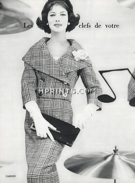 Pierre Cardin 1959 Sac Hermès, Photo Guy Bourdin