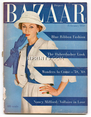 Harper's Bazaar February 1958 Photo Louise Dahl-Wolfe