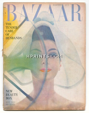 Harper's Bazaar July 1959 Photo Ben Somoroff
