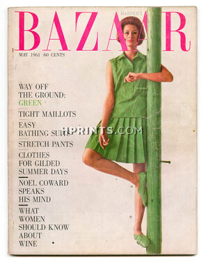 Harper's Bazaar May 1961 Cover Sokolsky