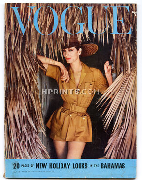 Vogue UK 1959 July, photo Norman Parkinson, Bahamas