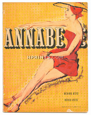 Annabelle 1952 (Edition Française) Juillet, N° 137 Zoltan Kemeny, René Gruau, Eden Box
