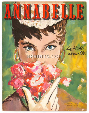 Annabelle 1954 (Edition Française) Mars, N° 157 Lilly Matthey, Zoltan Kemeny, Madeleine De Rauch, Jean Patou...