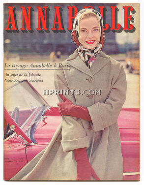 Annabelle 1955 Avril, N°170, Cover Tatler