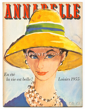 Annabelle 1955 Juin, N°172, Zoltan Kemeny, Hamol