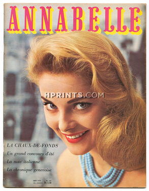 Annabelle 1956 Juin, N°184 Virna Lisi
