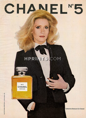 Chanel (Perfumes) 1978 Numéro 5, Catherine Deneuve