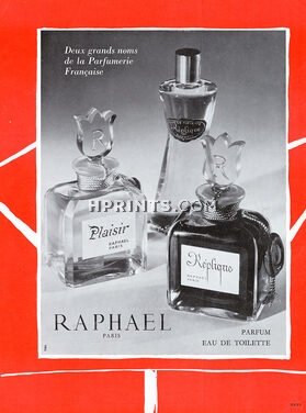 Raphaël (Perfumes) 1959 Réplique, Plaisir