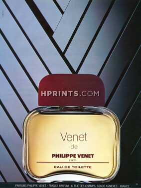 Philippe Venet (Perfumes) 1983 Venet