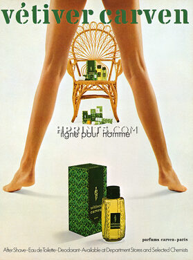 Carven (Perfumes) 1975 Vétiver pour Homme