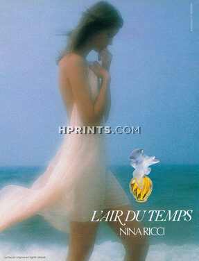 Nina Ricci (Perfumes) 1985 L'Air du Temps, Photo David Hamilton