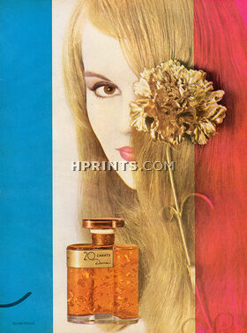 Dana (Perfumes) 1963 Photo Blumenfeld, 20 Carats