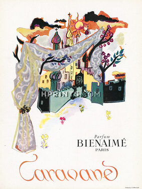 Bienaimé (Perfumes) 1947 Caravane Russian