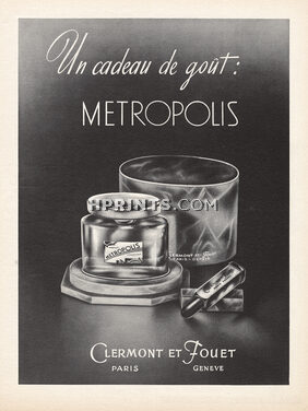 Clermont et Fouet (Perfumes) 1941 Metropolis, Lipstick
