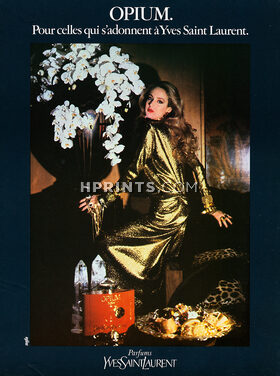 Yves Saint Laurent (Perfumes) 1982 Opium