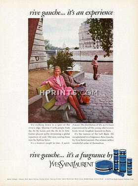 Yves Saint Laurent (Perfumes) 1973 Rive Gauche