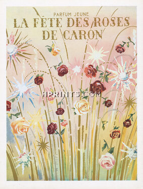 Caron (Perfumes) 1958 La Fête des Roses